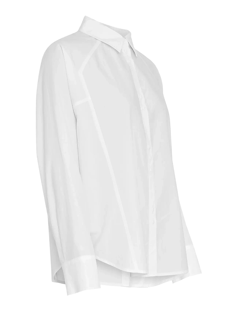 MSCH Copenhagen - MSCHSusana Selmina Shirt - langærmede skjorter - bright white - 3