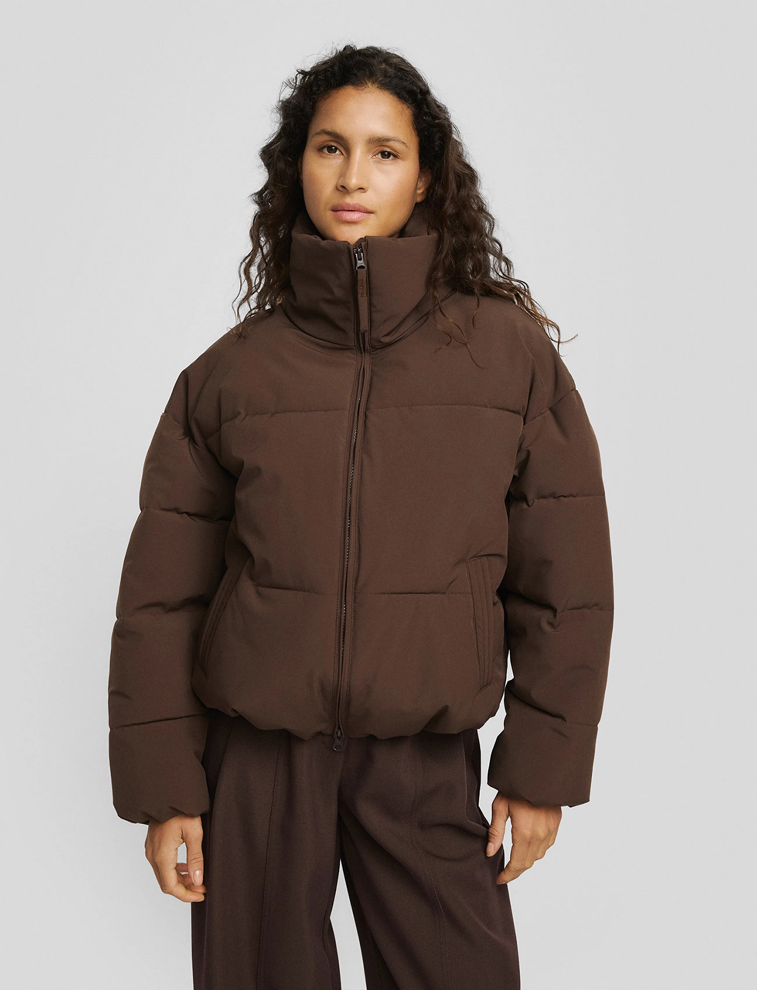 MSCH Copenhagen MSCHRefron Jacket - Vinterjackor - HOT FUDGE / brown