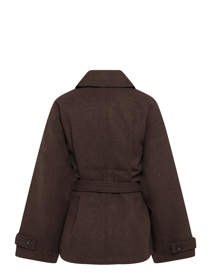 MSCH Copenhagen - MSCHAmaranda Jacket - ulljackor - hot fudge - 1