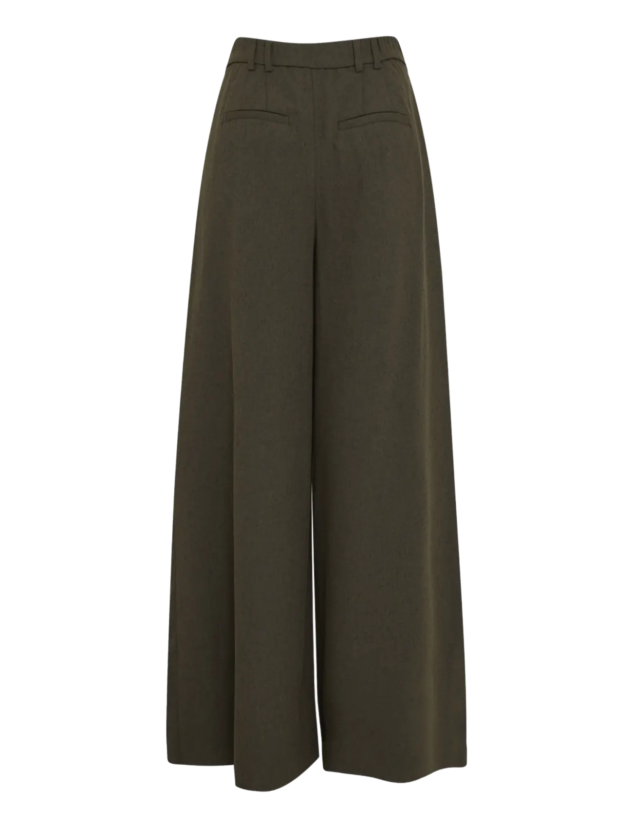 MSCH Copenhagen - MSCHCabrie HW Pants - vida byxor - forest n mel - 2