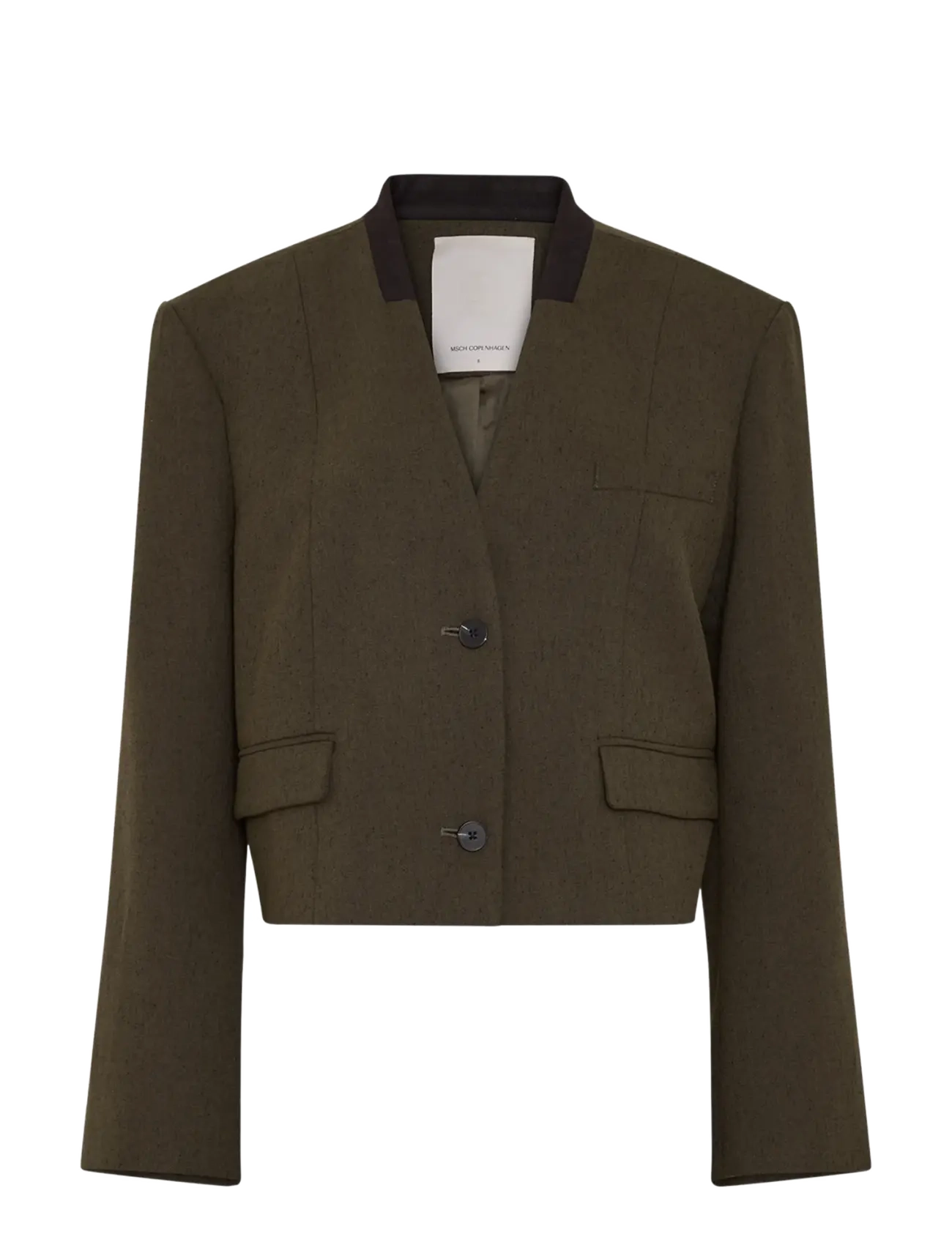 MSCH Copenhagen MSCHCabrie Jacket - Cropped-Blazer - FOREST N MEL / green