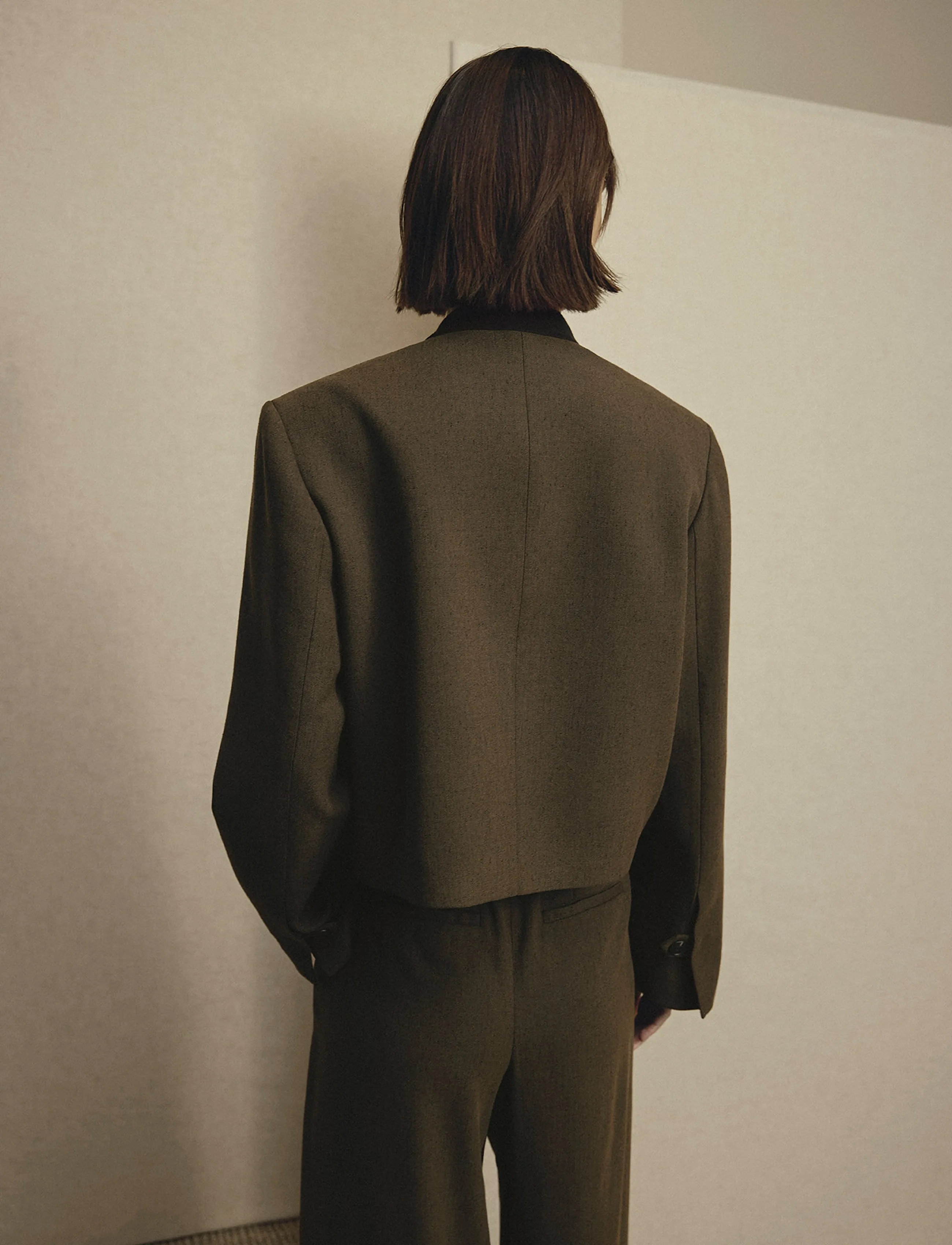 MSCH Copenhagen - MSCHCabrie Jacket - korta kavajer - forest n mel - 3
