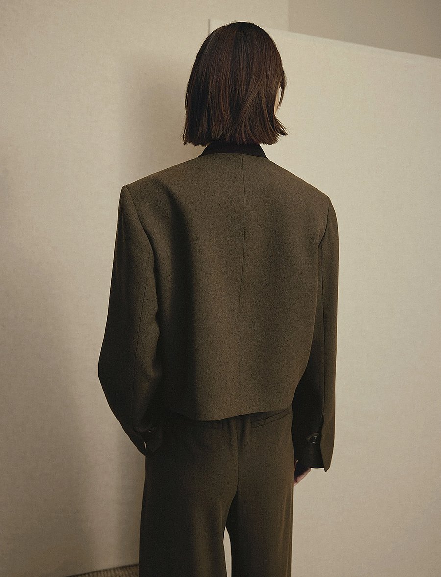 MSCH Copenhagen - MSCHCabrie Jacket - korta kavajer - forest n mel - 3