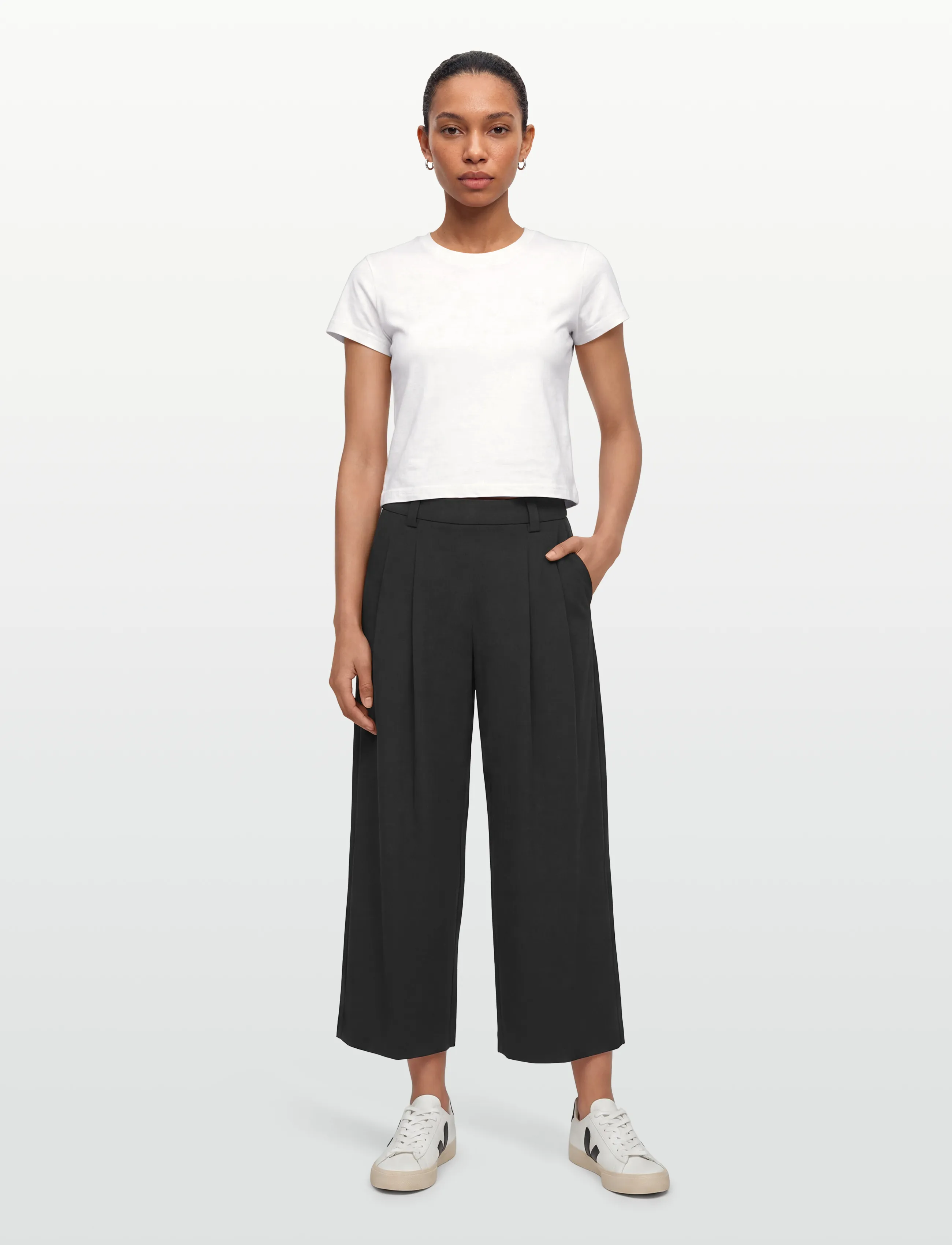 MSCH Copenhagen Mschmaryla Henrika Hw Culotte Pants, XS, Black, Bukser > Culottes, Dame