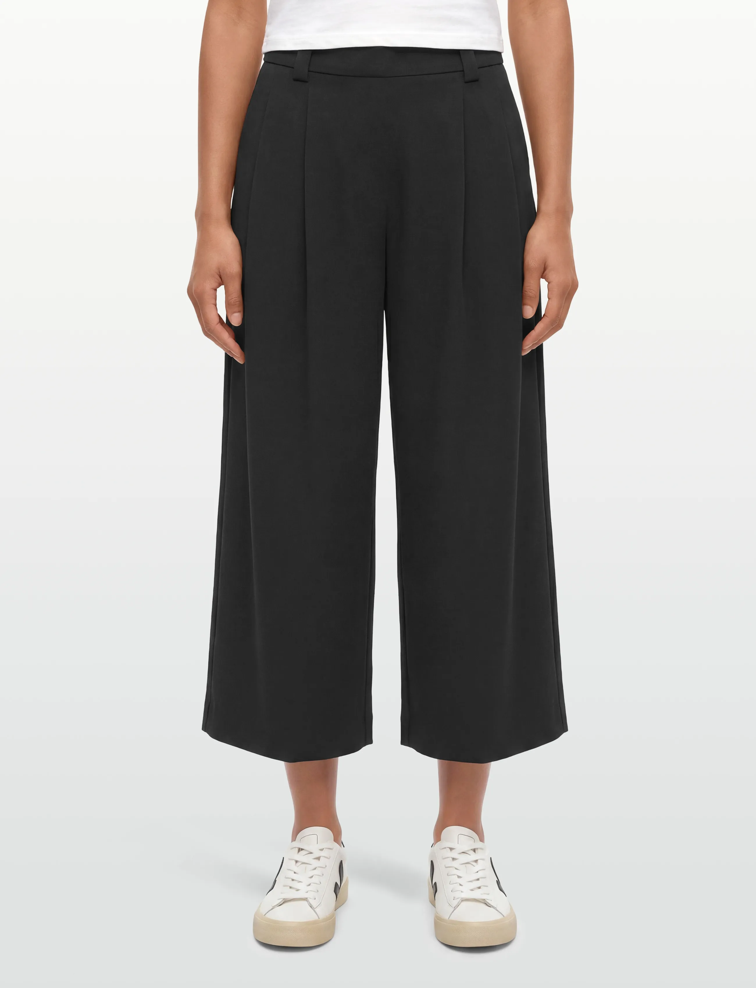 MSCH Copenhagen - MSCHMaryla Henrika HW Culotte Pants - culottes - black - 3