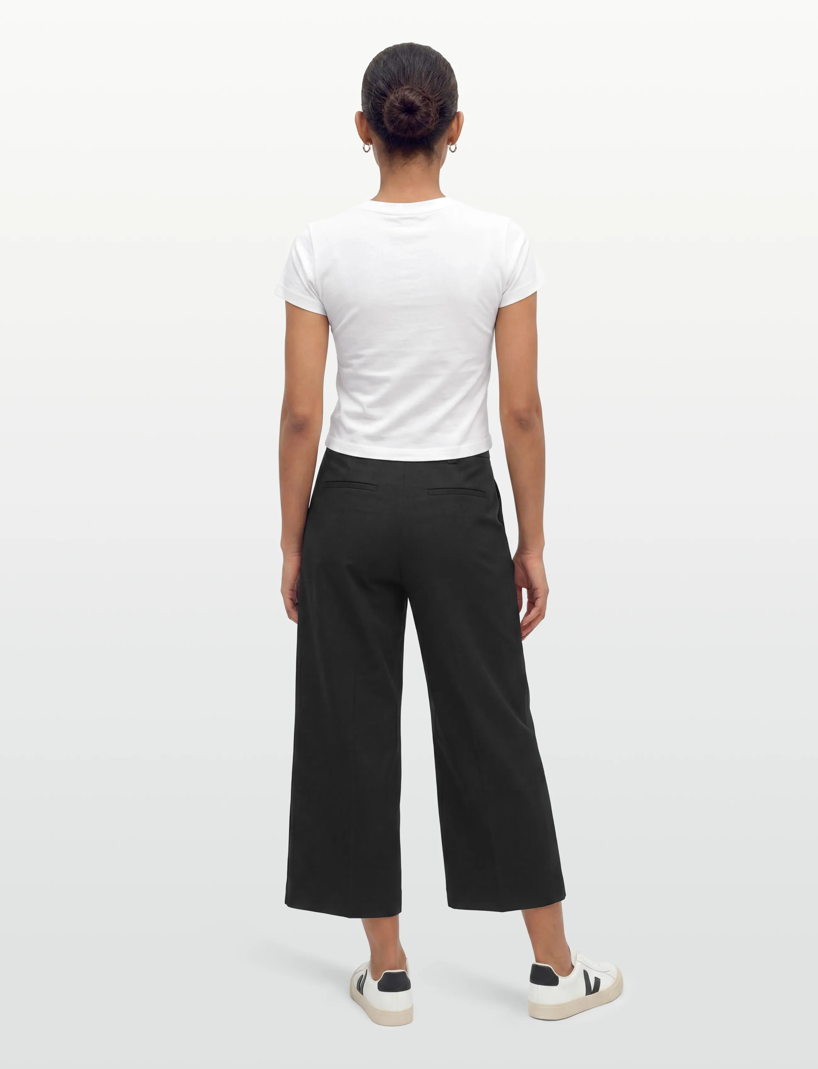 MSCH Copenhagen - MSCHMaryla Henrika HW Culotte Pants - culottes - black - 4