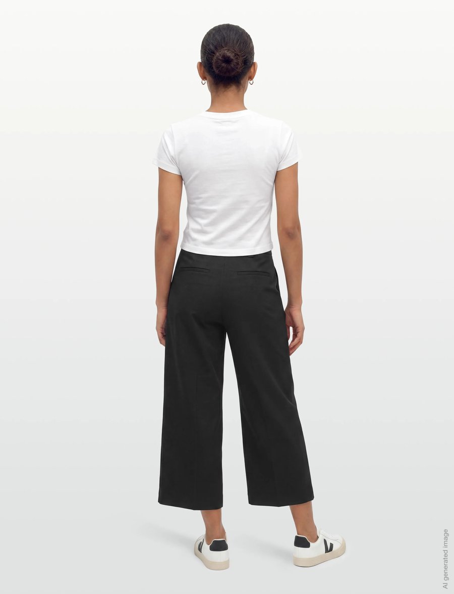 MSCH Copenhagen - MSCHMaryla Henrika HW Culotte Pants - culottes - black - 4
