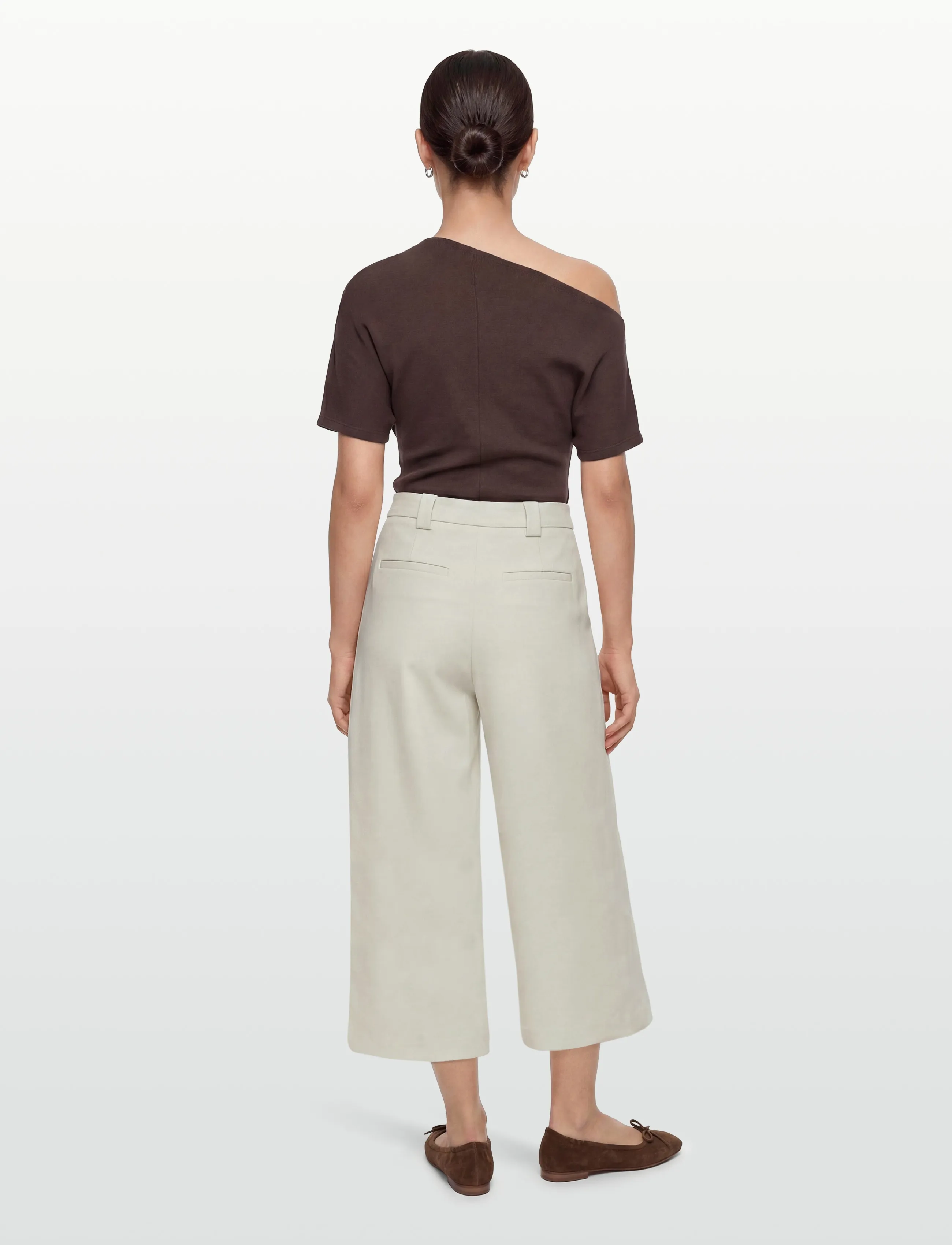 MSCH Copenhagen - MSCHMaryla Henrika HW Culotte Pants - culottes - peyote - 4