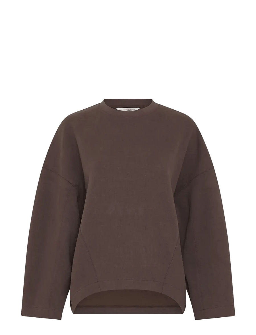 MSCH Copenhagen - MSCHMarletta Sweatshirt - vardagsstil - hot fudge - 0