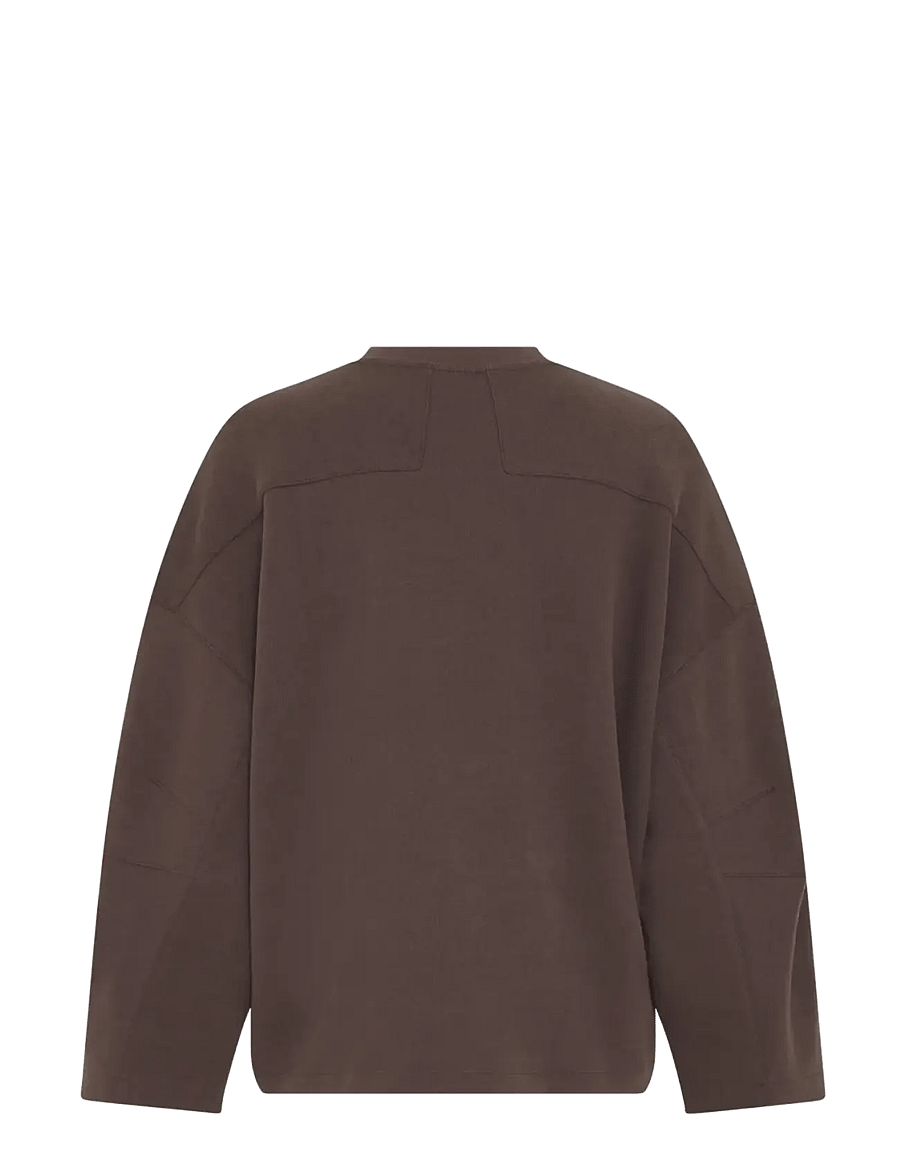 MSCH Copenhagen - MSCHMarletta Sweatshirt - vardagsstil - hot fudge - 1