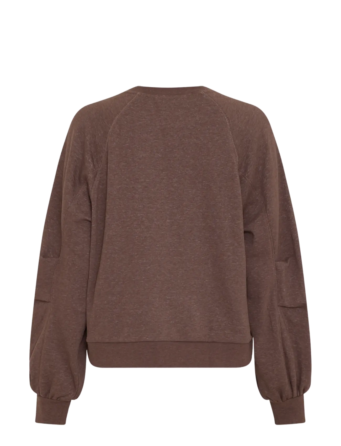 MSCH Copenhagen - MSCHBrawley Briena Logo Sweatshirt - hversdagsleg tíska - hot fudge mel - 1
