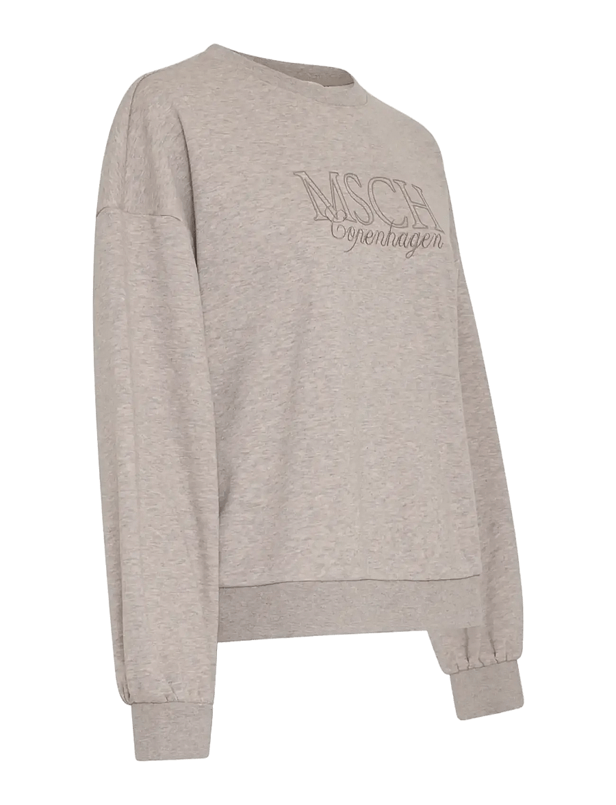 MSCH Copenhagen - MSCHBrawley Briena Logo Sweatshirt - hverdags stil - warm lgm - 2