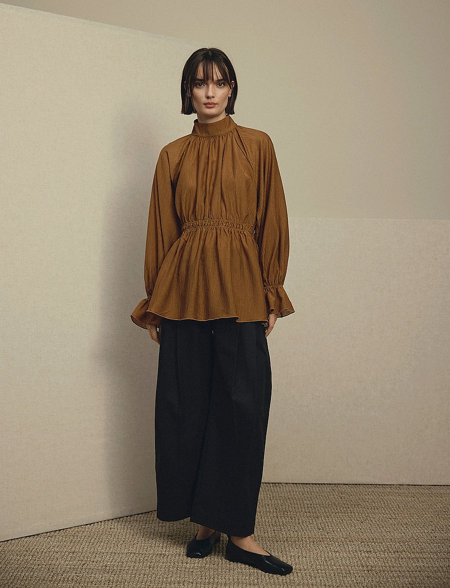 MSCH Copenhagen - MSCHRihanna Josilyn Pants - barrel-bukser - black - 0