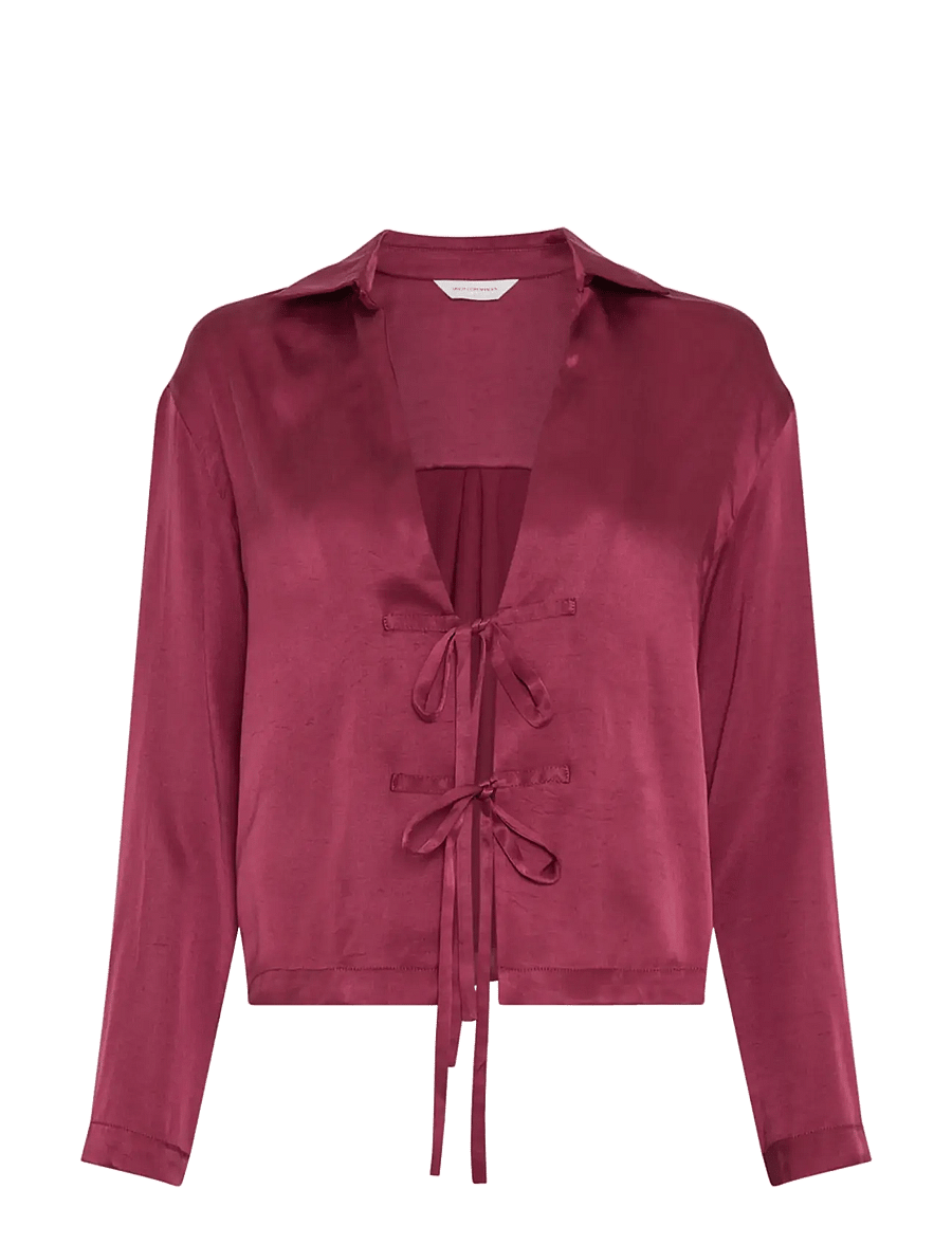 MSCH Copenhagen - MSCHShaelan Shirt - långärmade blusar - rhododendron - 1