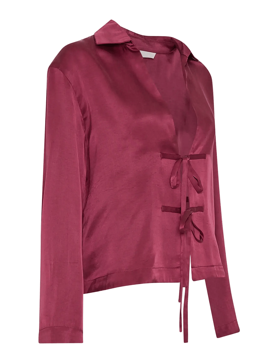 MSCH Copenhagen - MSCHShaelan Shirt - långärmade blusar - rhododendron - 3