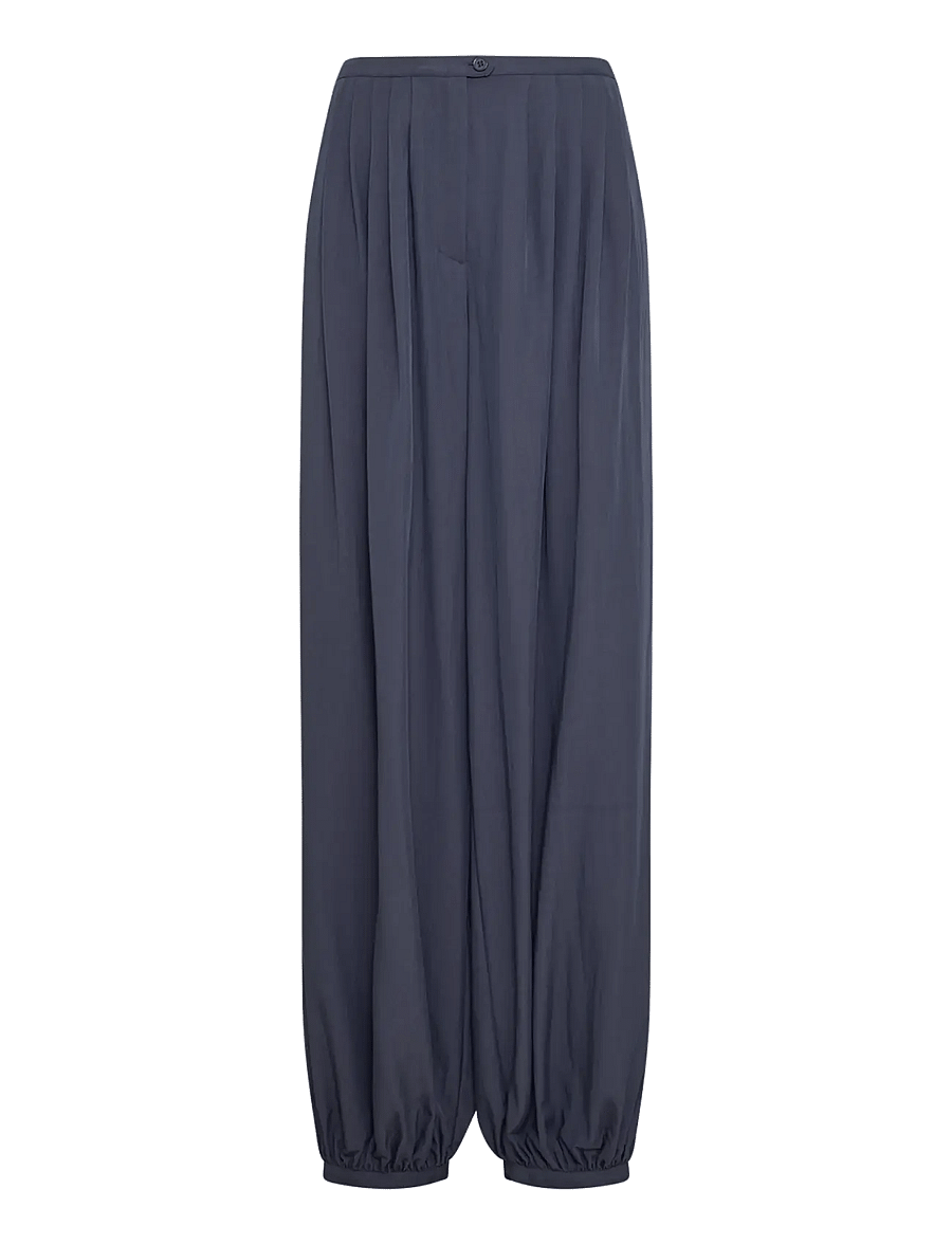 MSCH Copenhagen - MSCHZinet Malanie Pants - barrel-bukser - india ink - 1