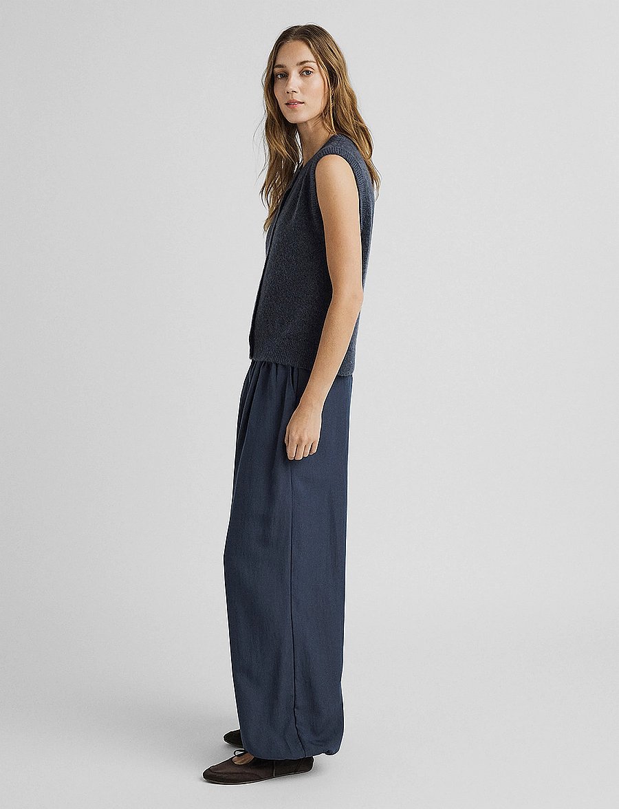 MSCH Copenhagen - MSCHZinet Malanie Pants - barrel-bukser - india ink - 4