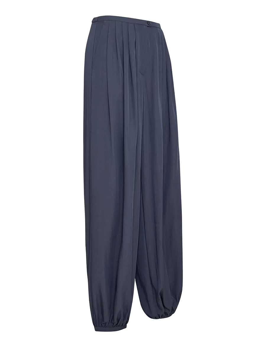 MSCH Copenhagen - MSCHZinet Malanie Pants - barrel-bukser - india ink - 3