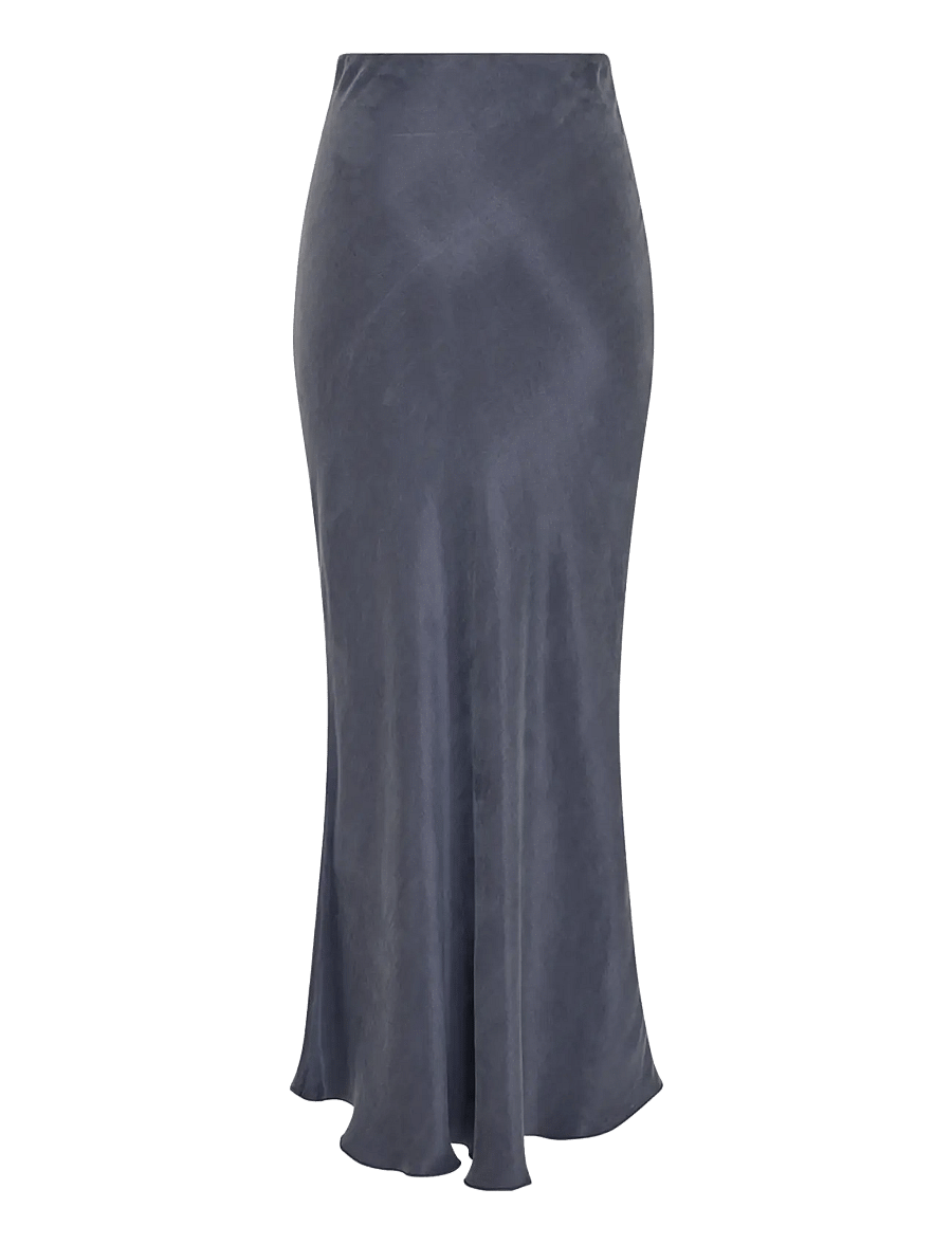 MSCH Copenhagen - MSCHShaelan Skirt - satinröcke - india ink - 1