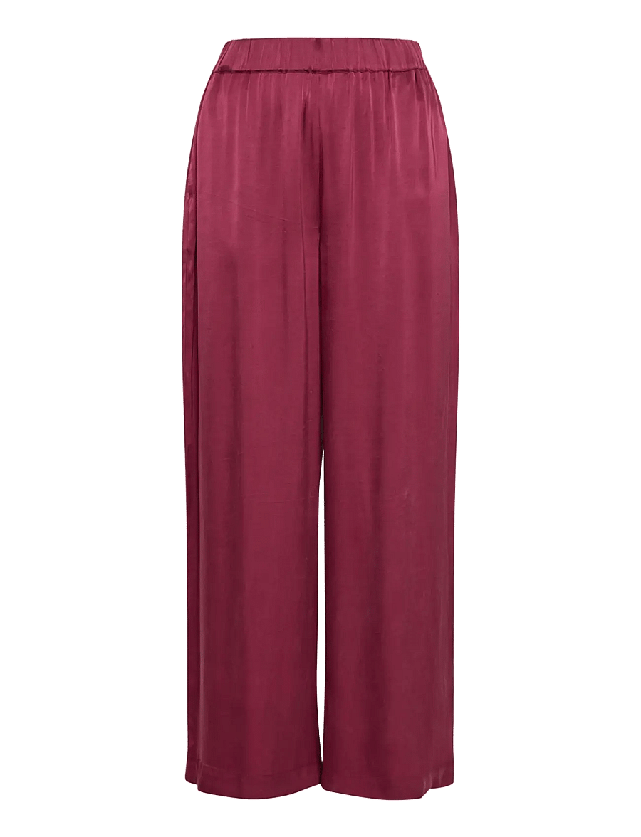 MSCH Copenhagen - MSCHShaelan Pants - hosen mit weitem bein - rhododendron - 1