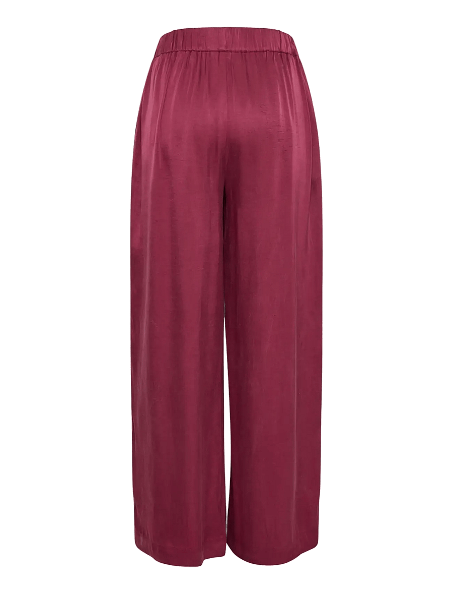 MSCH Copenhagen - MSCHShaelan Pants - hosen mit weitem bein - rhododendron - 2