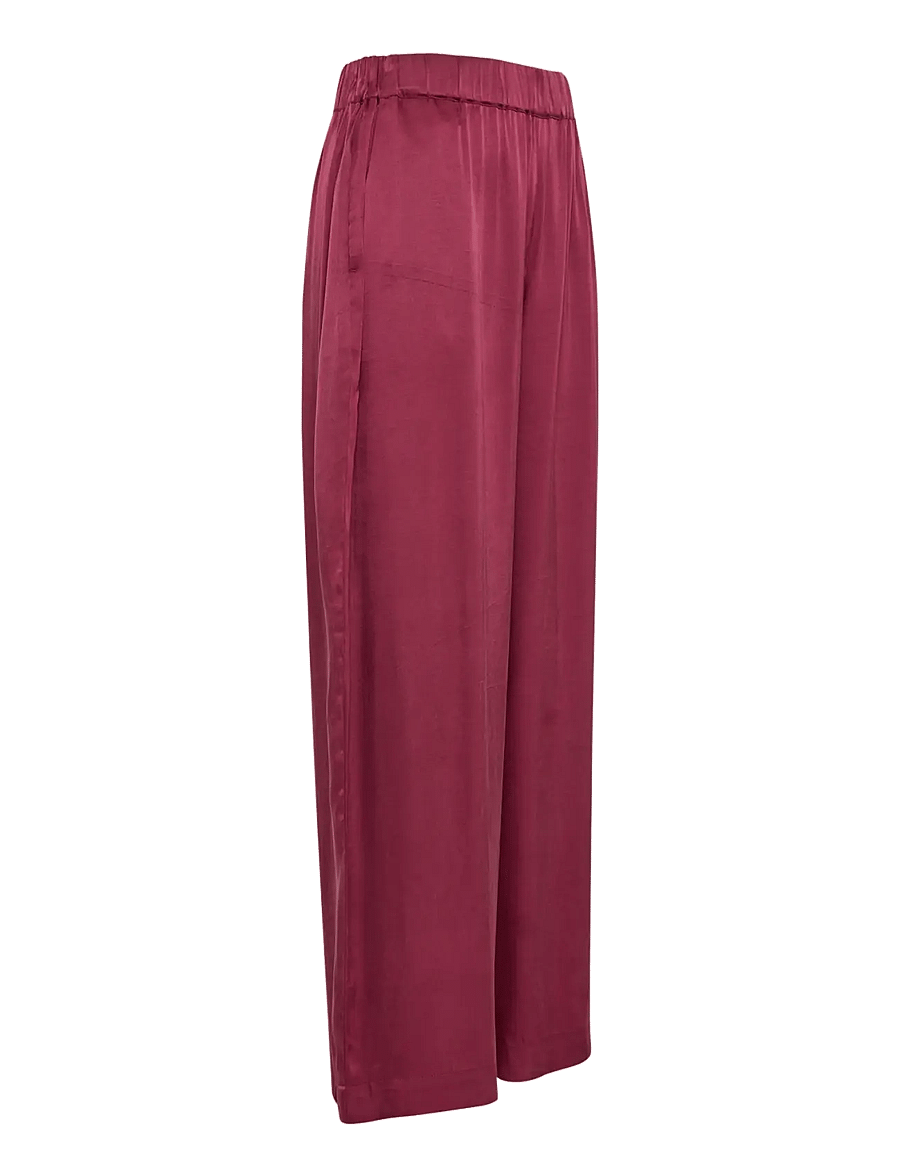 MSCH Copenhagen - MSCHShaelan Pants - hosen mit weitem bein - rhododendron - 3