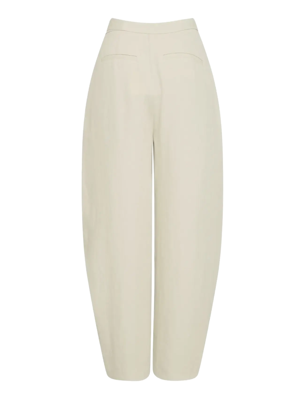 MSCH Copenhagen - MSCHZein Esteriane HW Pants - barrelbyxor - bleached sand - 2