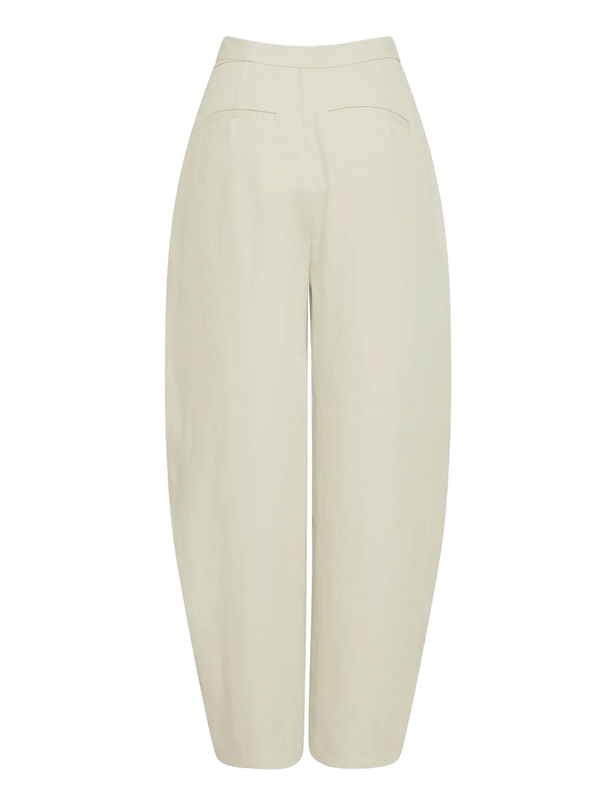 MSCH Copenhagen - MSCHZein Esteriane HW Pants - hosen mit geradem bein - bleached sand - 2