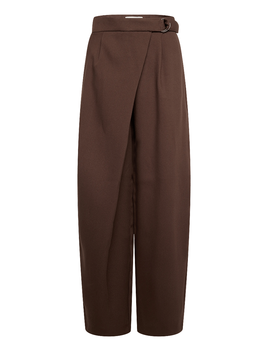 MSCH Copenhagen - MSCHZein Esteriane HW Pants - barrelbyxor - hot fudge - 0