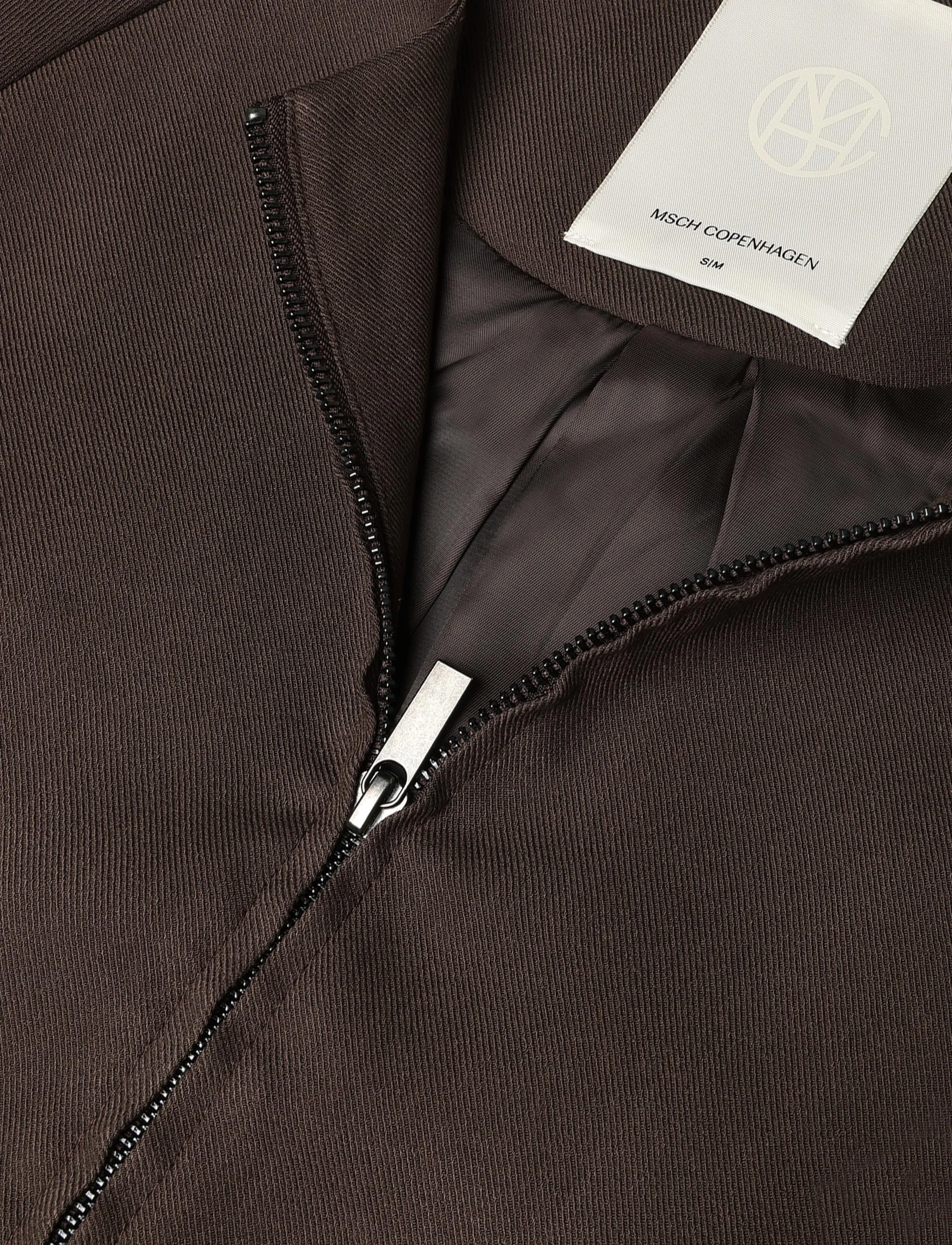 MSCH Copenhagen - MSCHZein Esteriane Jacket - bomberjakker - hot fudge - 2