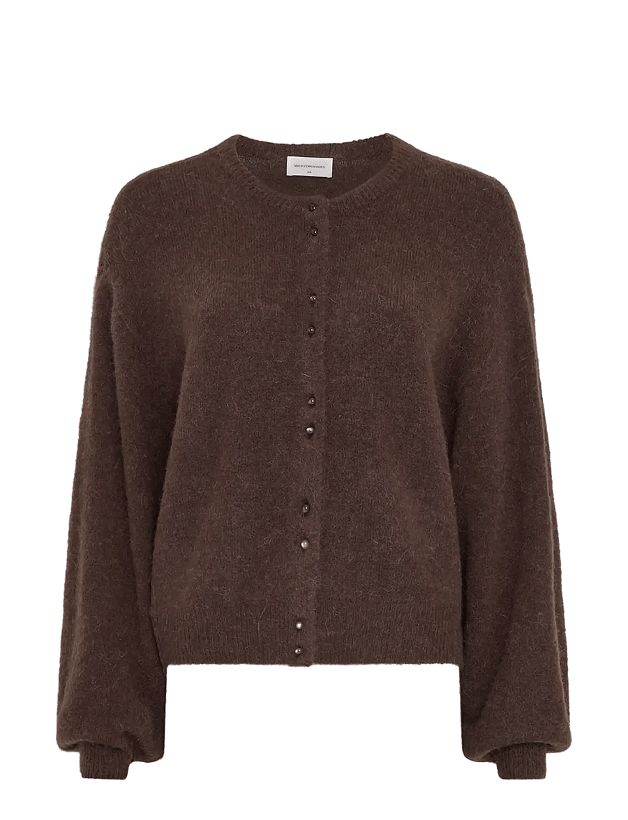MSCH Copenhagen - MSCHBondie Hope Cardigan - koftor - hot fudge - 0
