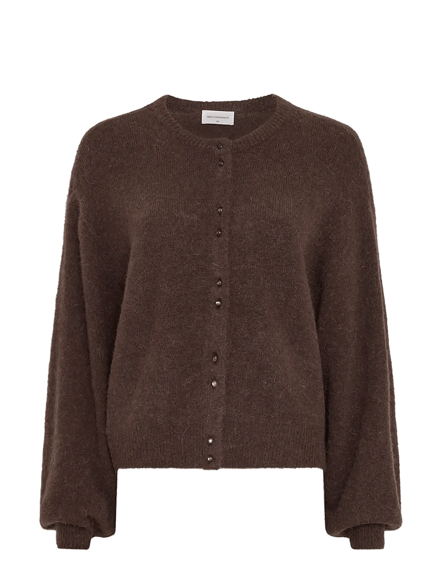 MSCH Copenhagen - MSCHBondie Hope Cardigan - arkityyli - hot fudge - 0
