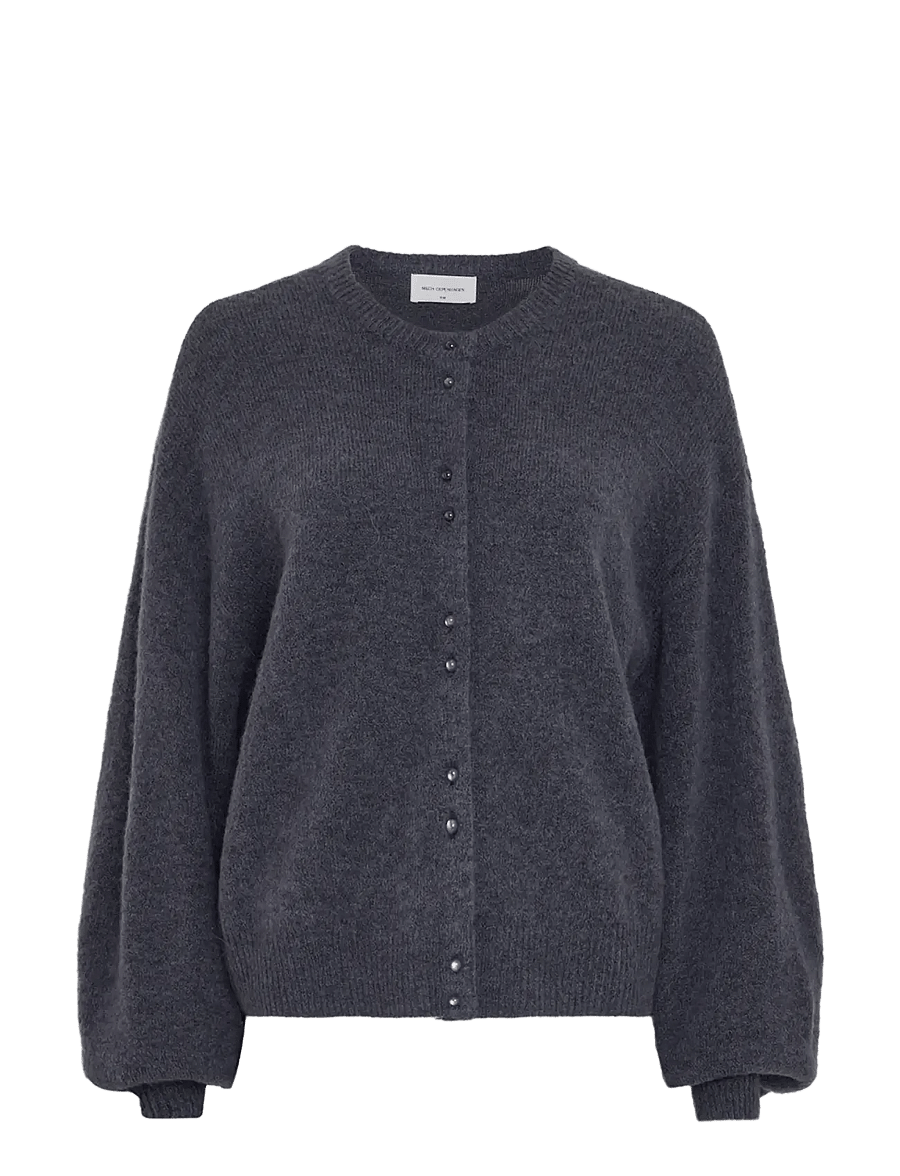 MSCH Copenhagen - MSCHBondie Hope Cardigan - koftor - india ink mel - 0
