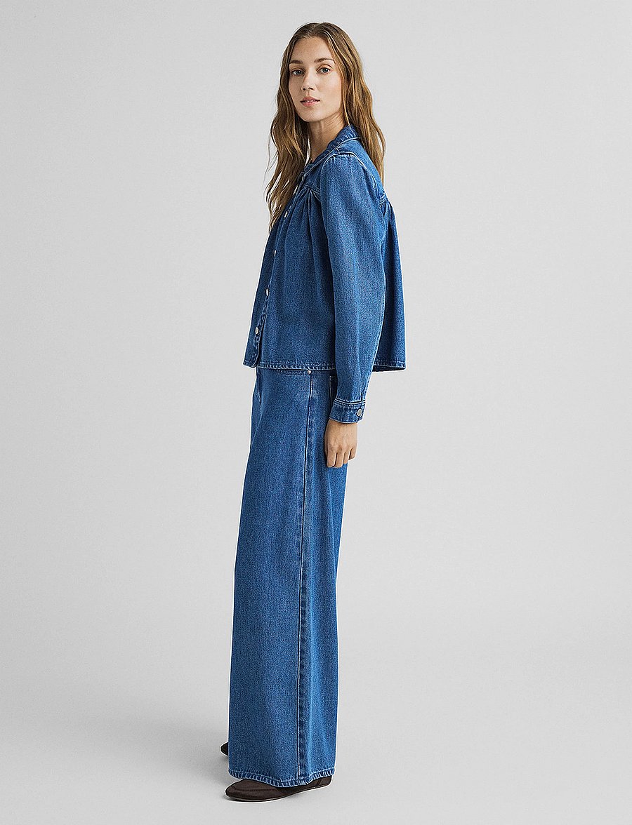 MSCH Copenhagen - MSCHAgo Rue Wide Pants Long - brede jeans - mid blue wash - 3