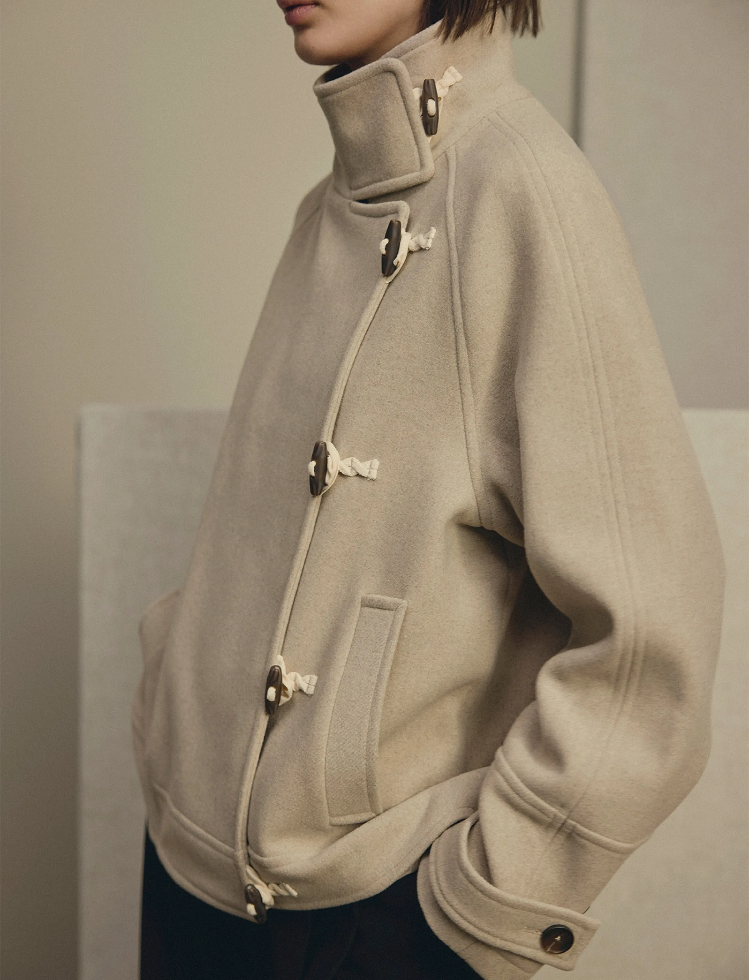 MSCH Copenhagen - MSCHKindly Jacket - lyhyet villakangastakit - warm lgm - 3