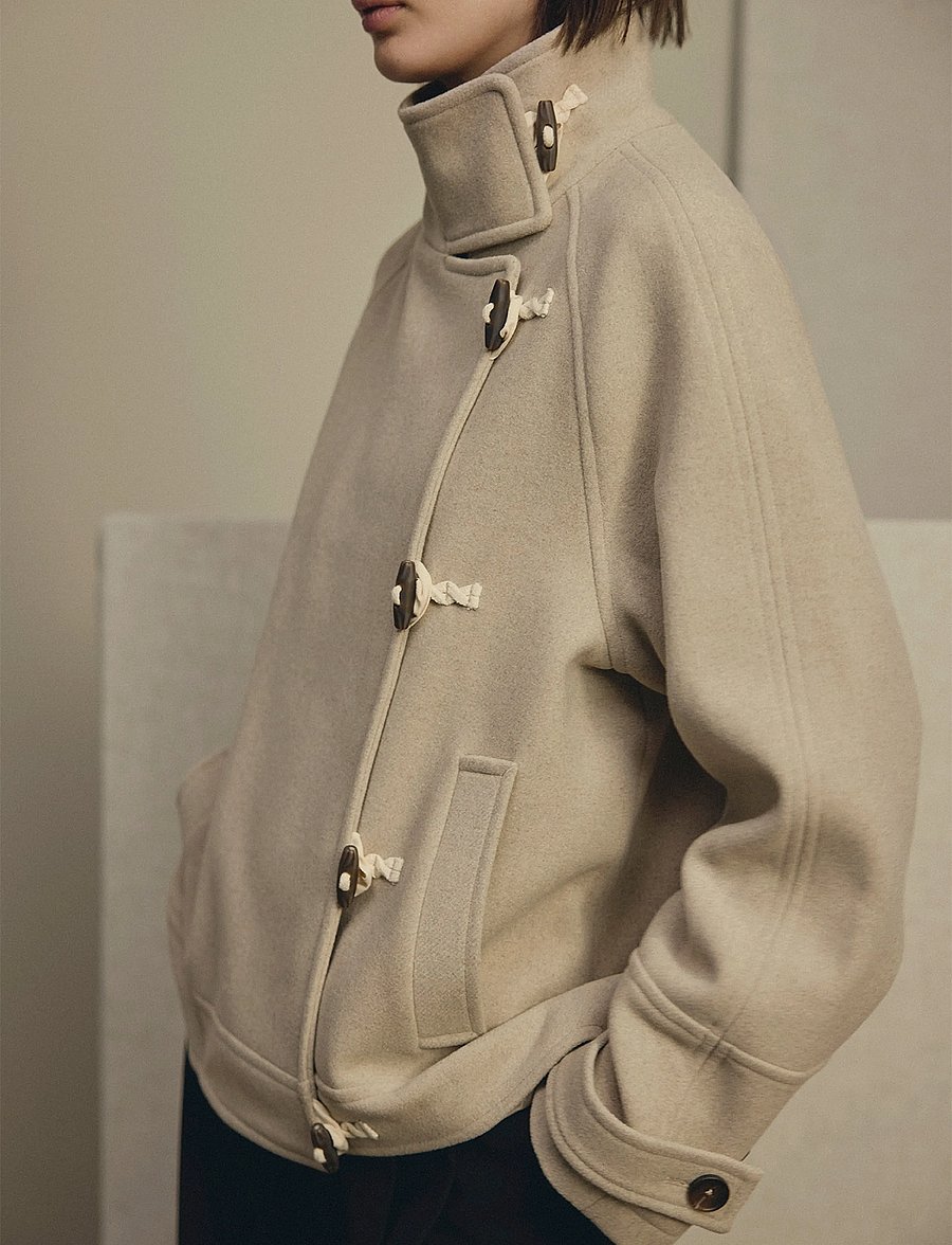MSCH Copenhagen - MSCHKindly Jacket - lyhyet villakangastakit - warm lgm - 3