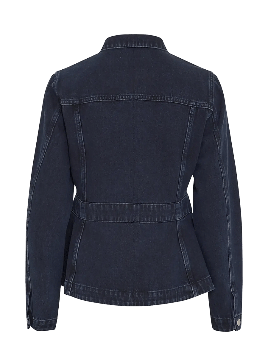 MSCH Copenhagen - MSCHEvi Denim Jacket - jeansjackor - blue black wash - 2