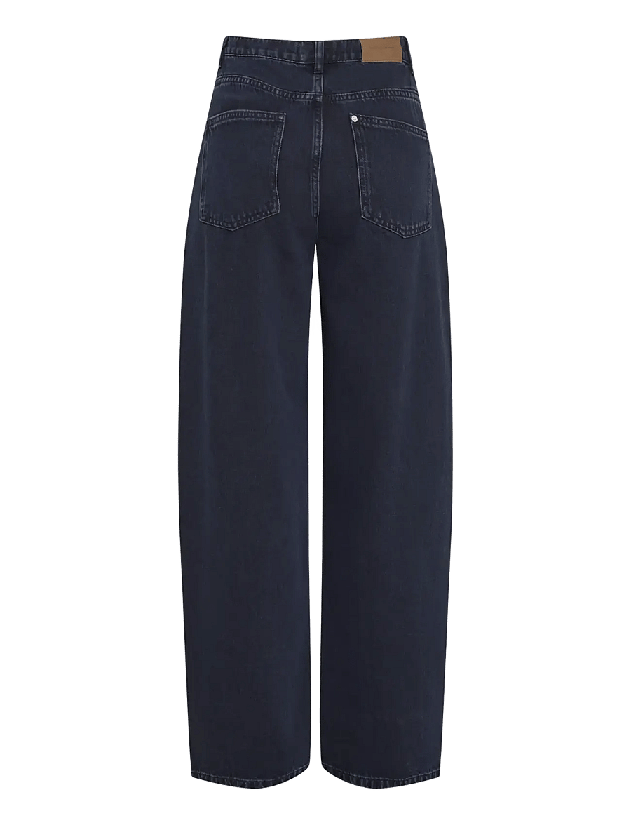 MSCH Copenhagen - MSCHUtta Evi HW Tapered Jeans - barrel jeans - blue black wash - 2