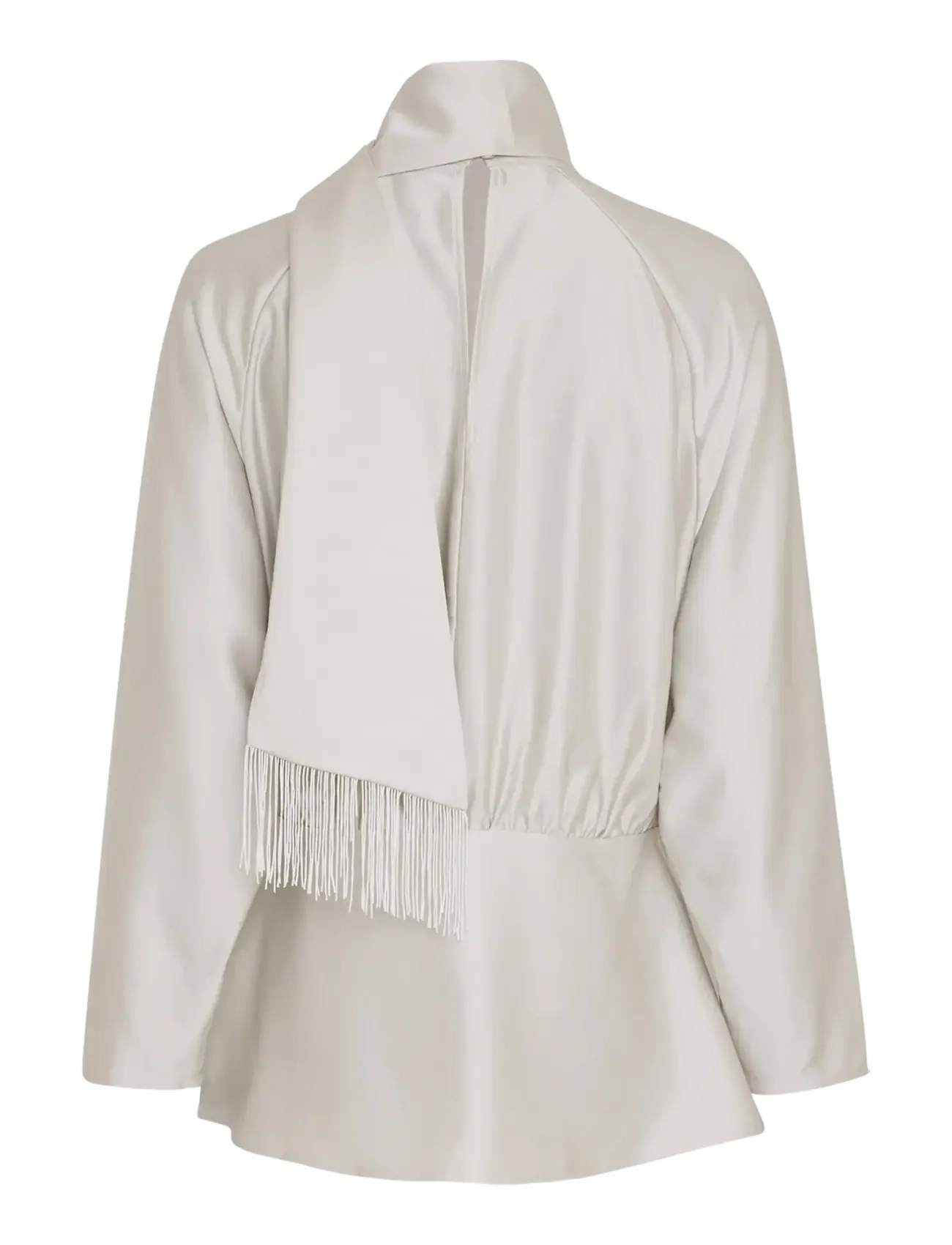 MSCH Copenhagen - MSCHVanessa Top - långärmade blusar - white onyx - 2
