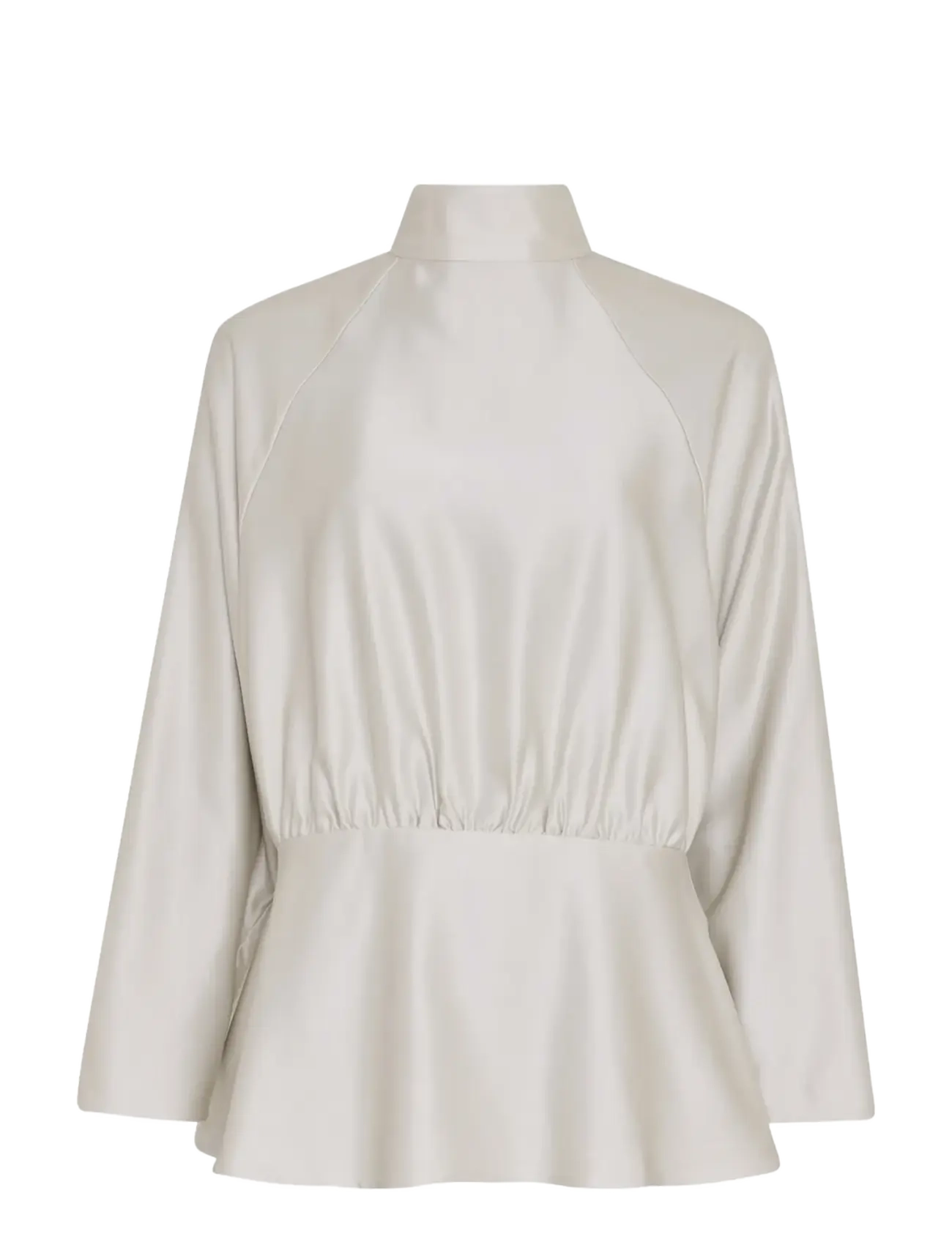 MSCH Copenhagen - MSCHVanessa Top - långärmade blusar - white onyx - 3
