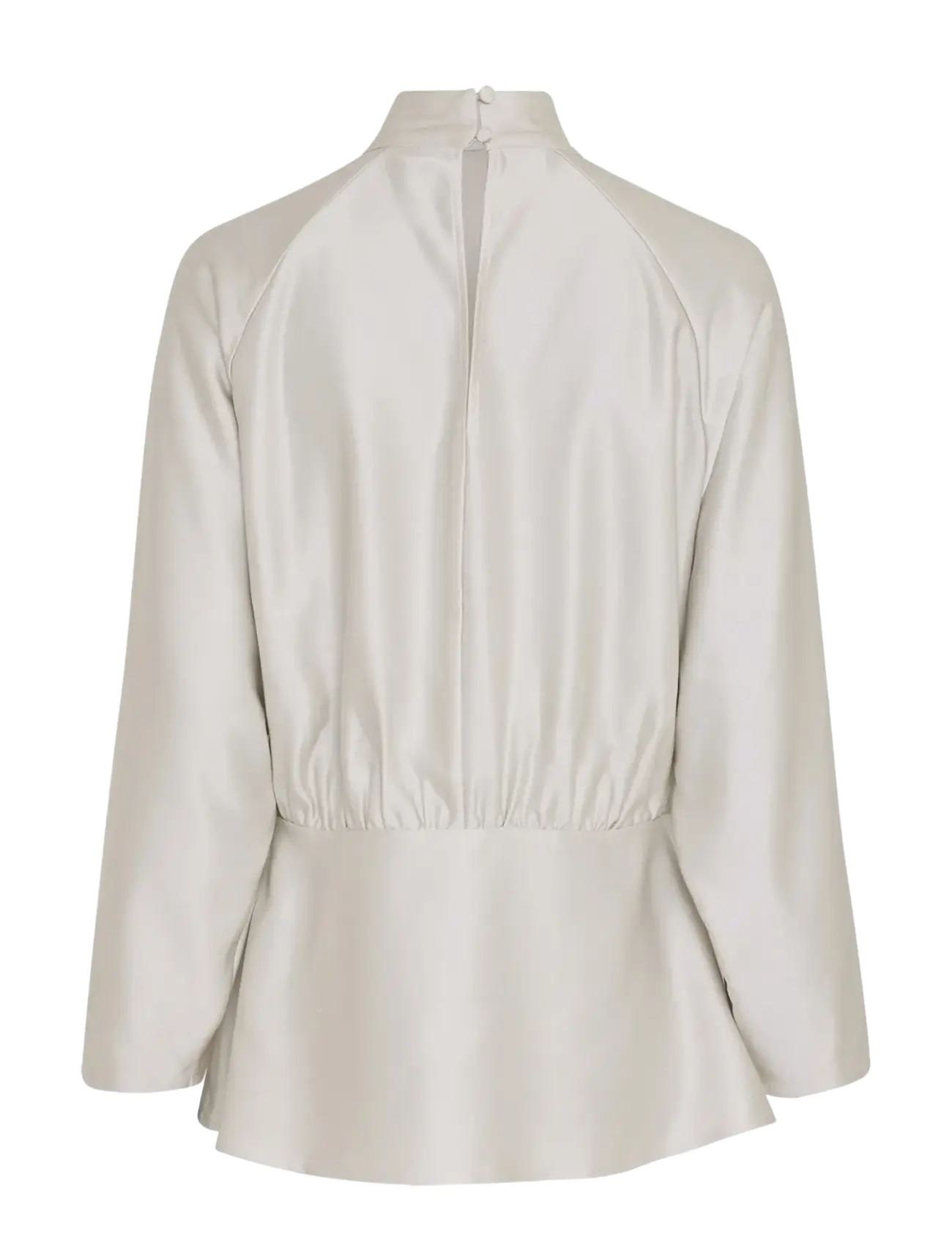 MSCH Copenhagen - MSCHVanessa Top - långärmade blusar - white onyx - 4