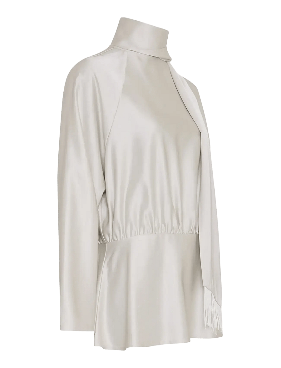 MSCH Copenhagen - MSCHVanessa Top - långärmade blusar - white onyx - 5