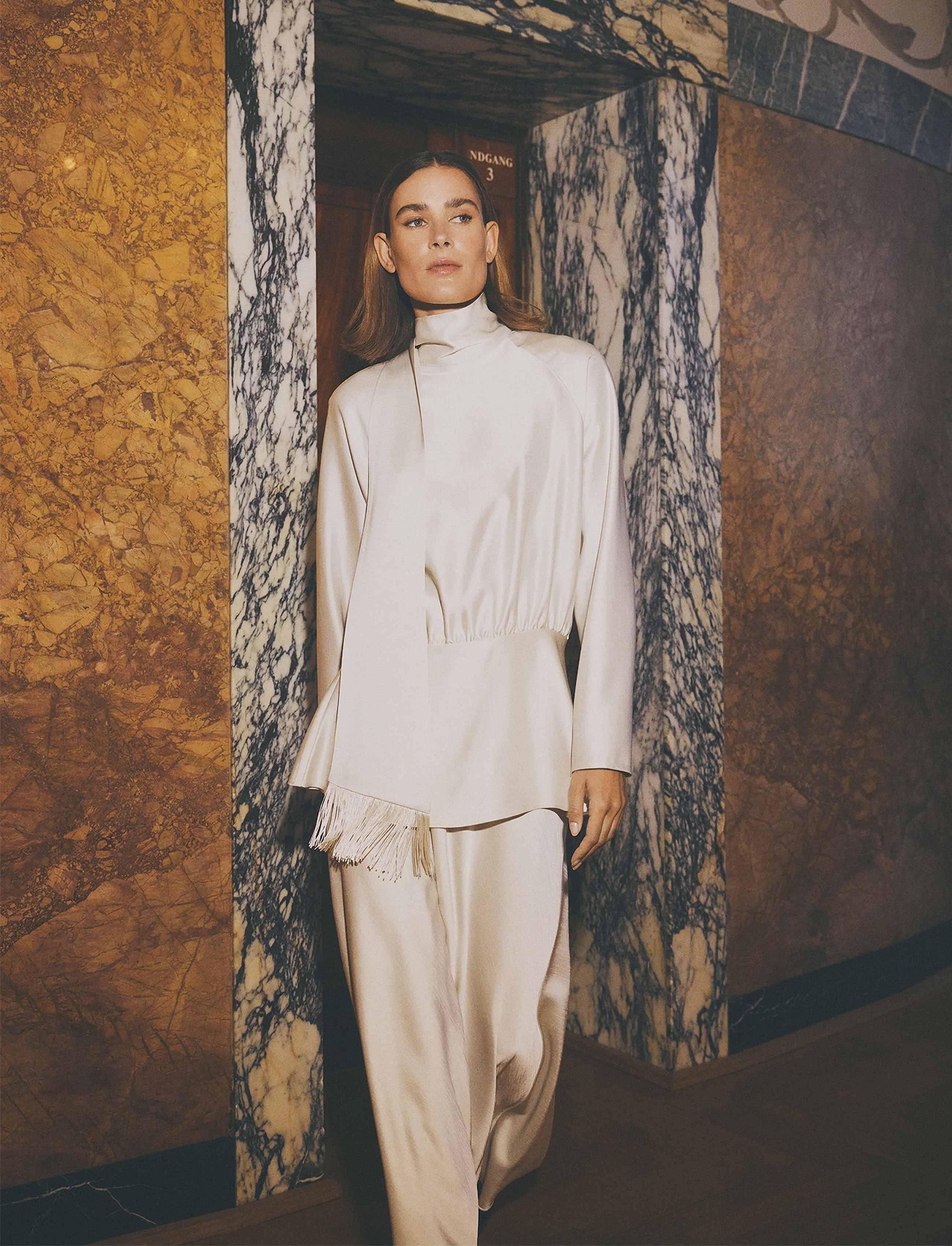 MSCH Copenhagen - MSCHVanessa Skirt - maxikjolar - white onyx - 0