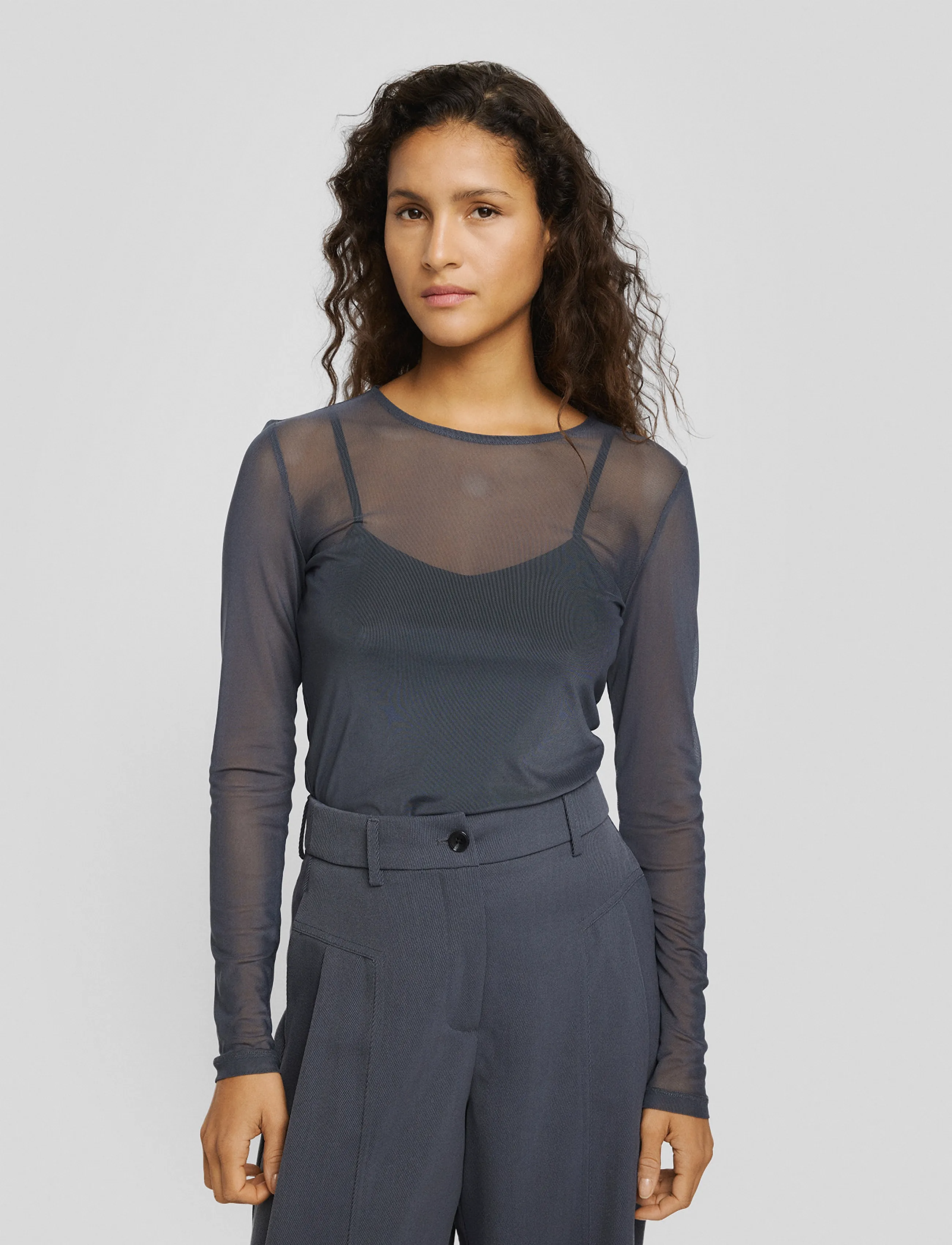 MSCH Copenhagen MSCHJanie Illenora Top - MSCH Copenhagen - INDIA INK / black