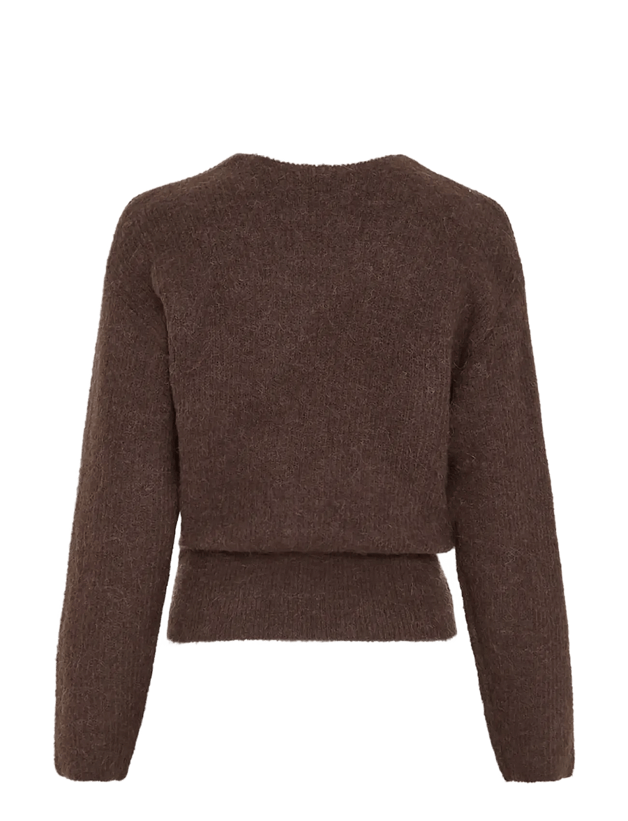MSCH Copenhagen - MSCHBondie Hope V Pullover - pullover - hot fudge - 1