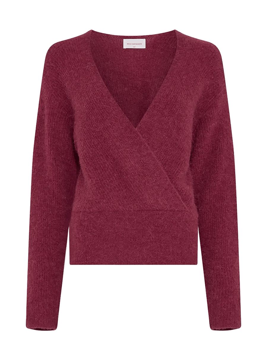 MSCH Copenhagen - MSCHBondie Hope V Pullover - striktrøjer - rhododendron - 0