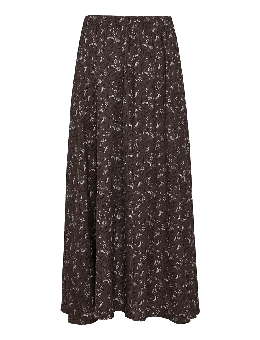MSCH Copenhagen - MSCHMichella HW Skirt AOP - maxi nederdele - hot fudge flwr - 1
