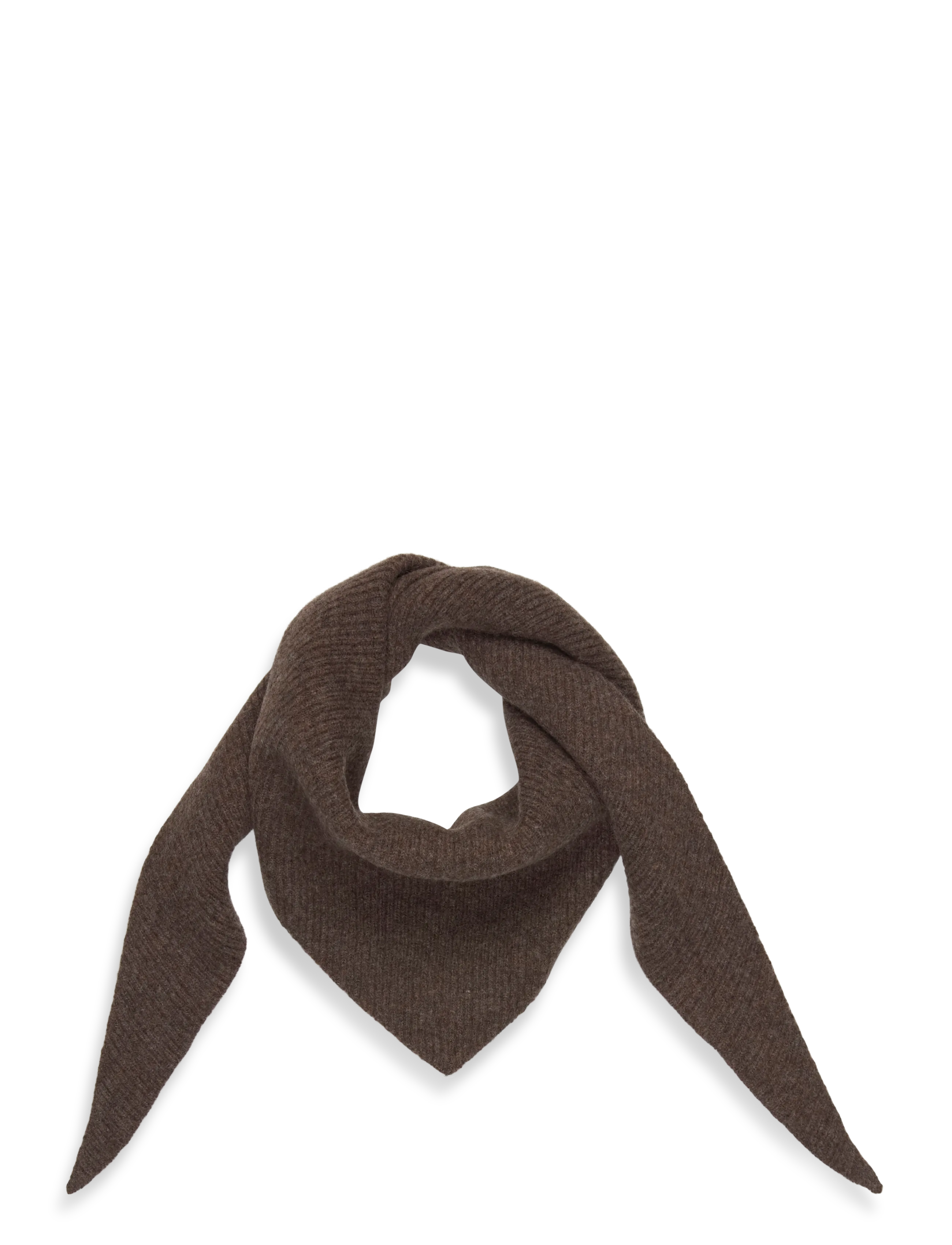 MSCH Copenhagen MSCHLowee Scarf Key - MSCH Copenhagen - SLATE BLACK MEL / brown