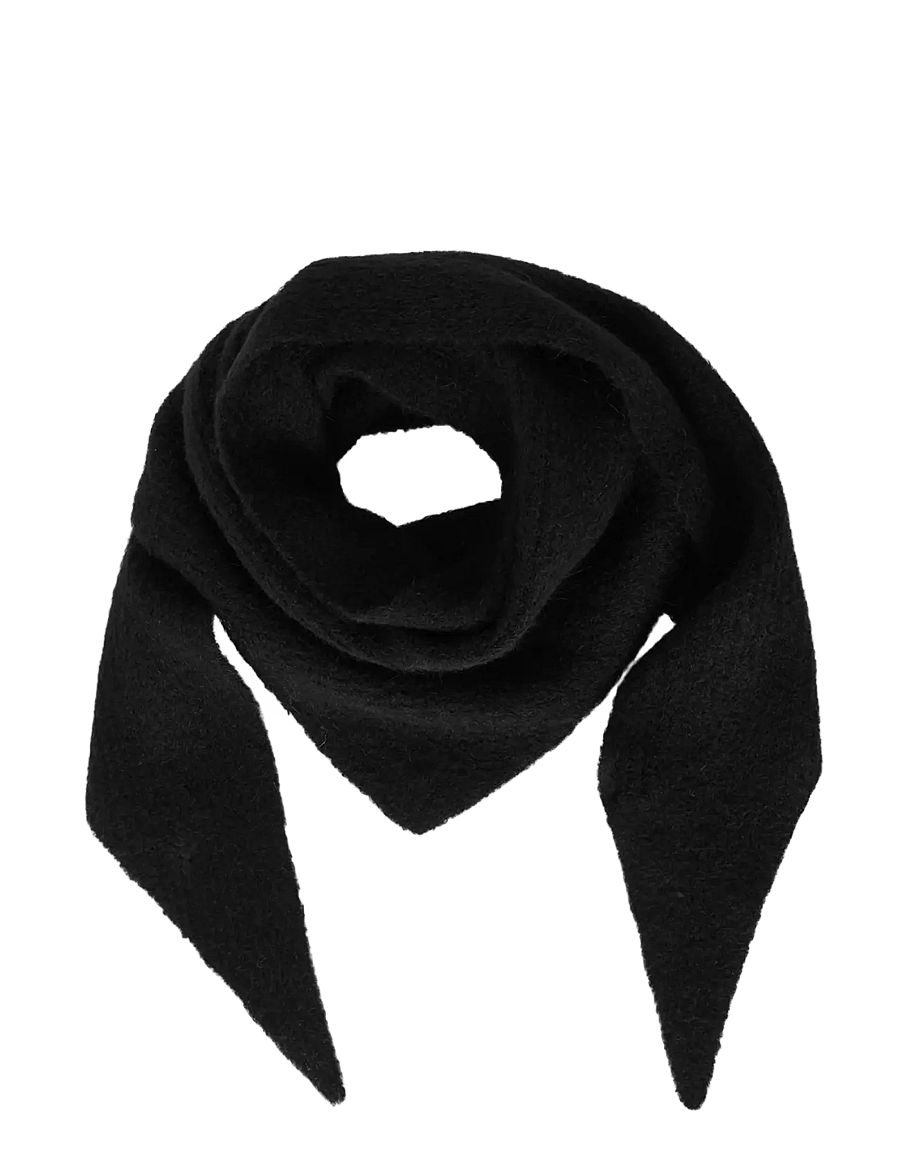MSCH Copenhagen - MSCHBondie Hope Scarf Key - halsdukar - black - 0