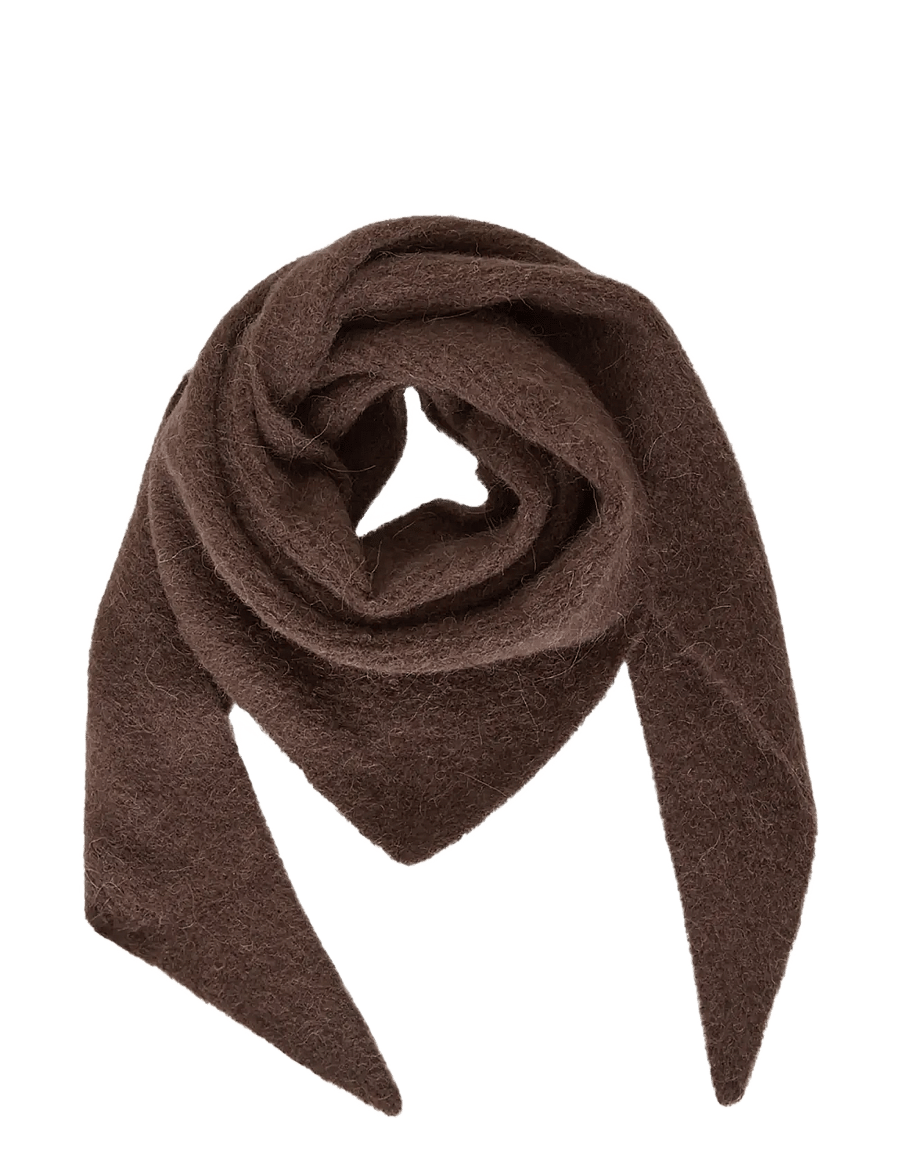 MSCH Copenhagen - MSCHBondie Hope Scarf Key - halsdukar - hot fudge - 0